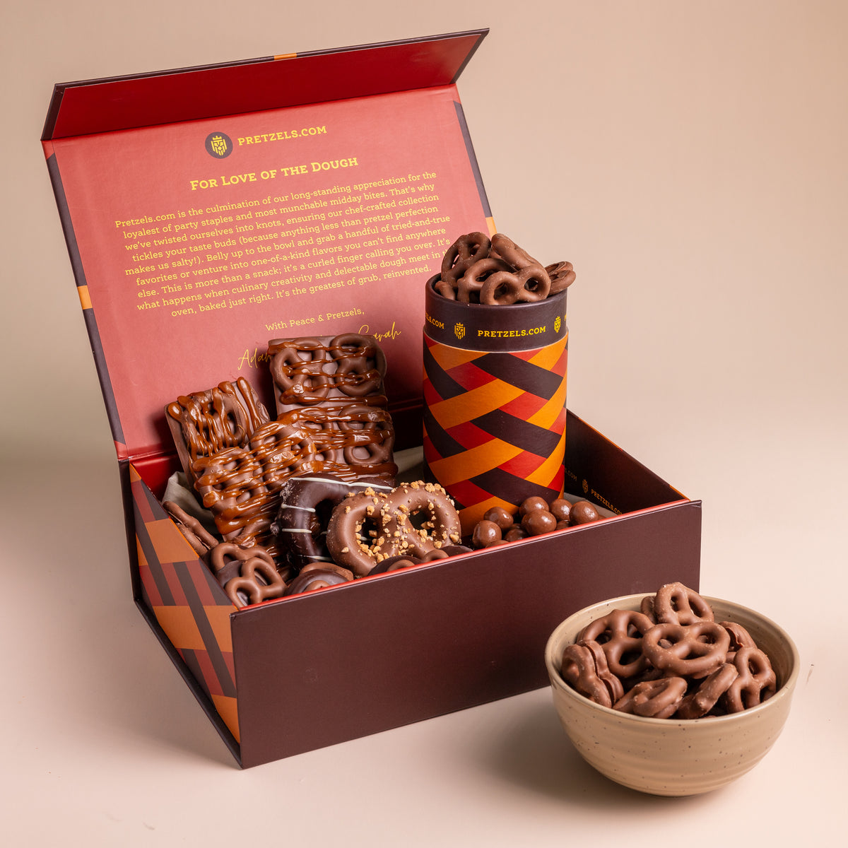 Belgian Chocolate Pretzel Collection