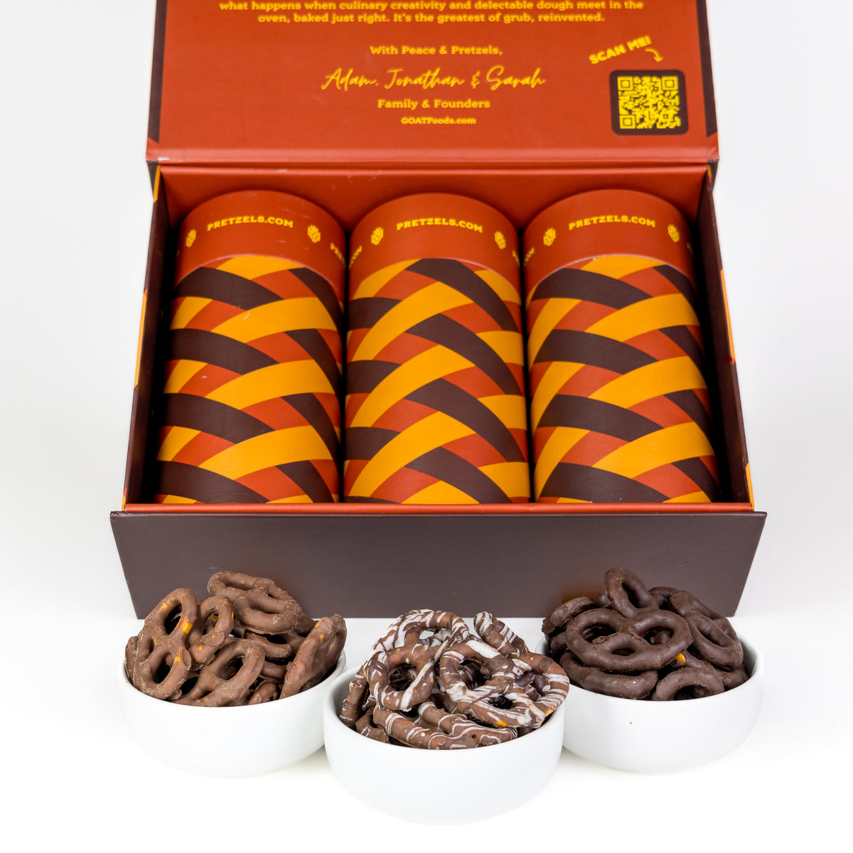 Chocolate Covered Pretzel Gift Box