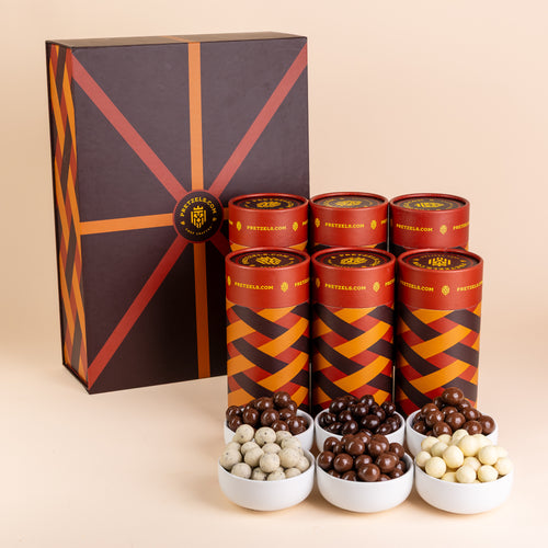 Chocolate Pretzel Gems™ Collection Gift Box