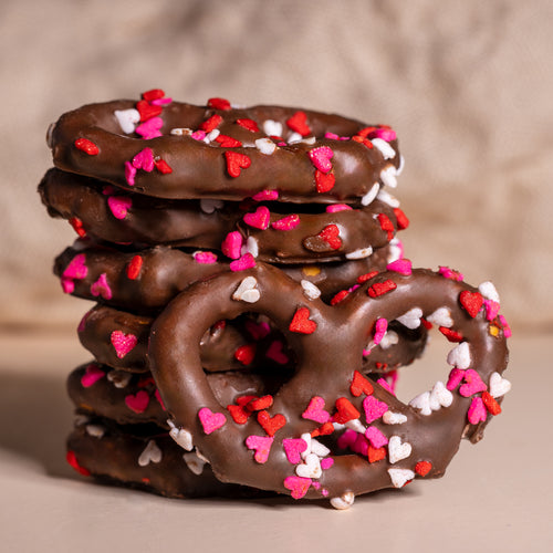 Cupid's Favorite Fudge Pretzels