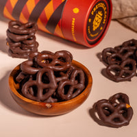 Dark Chocolate Fudge Pretzels