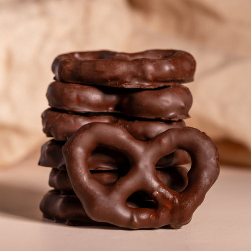 Dark Chocolate Fudge Pretzels