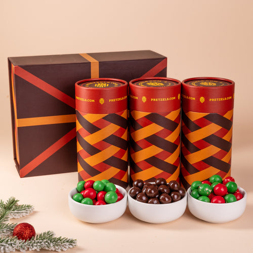 Holiday Chocolate Pretzel Gems™ Gift Box