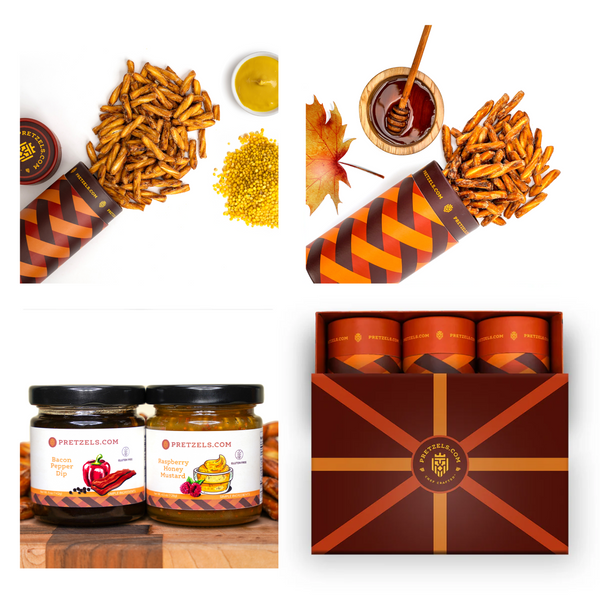 Sweet & Salty Pretzel Dips Gift Box